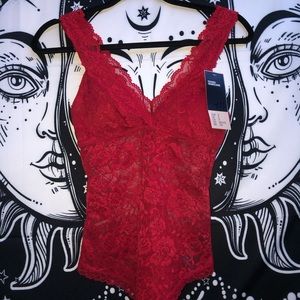 Lace body suit